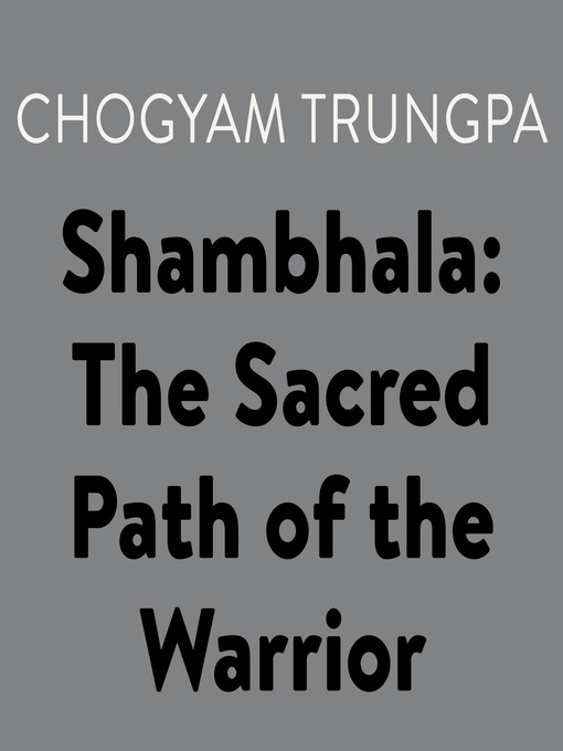 Title details for Shambhala by Chogyam Trungpa - Wait list